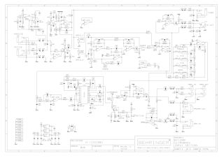 Behringer BX1200 Ultrabass schematic circuit diagram